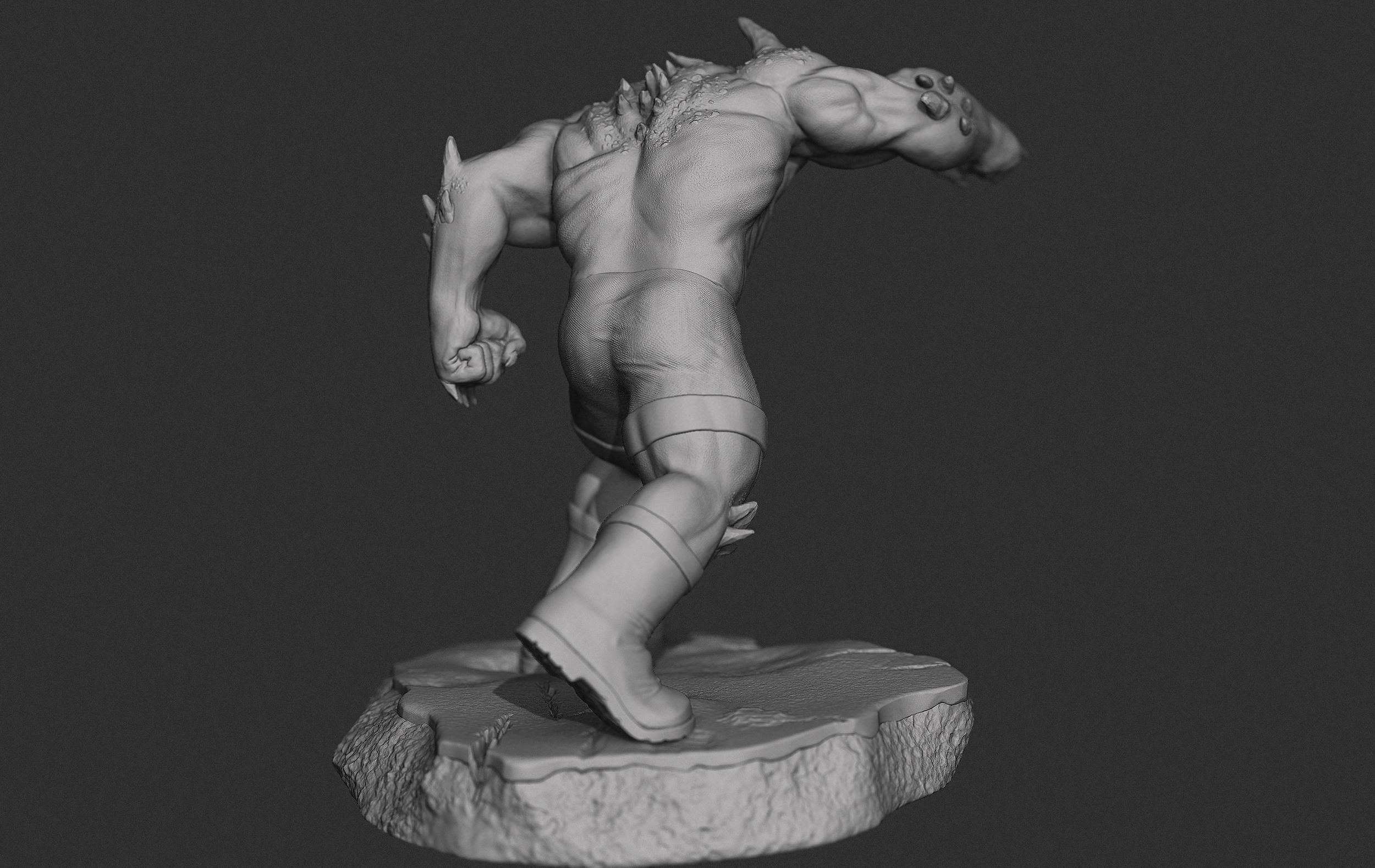 DOOMSDAY - The Death of Superman  3D PRINT MODEL  3D print model_12