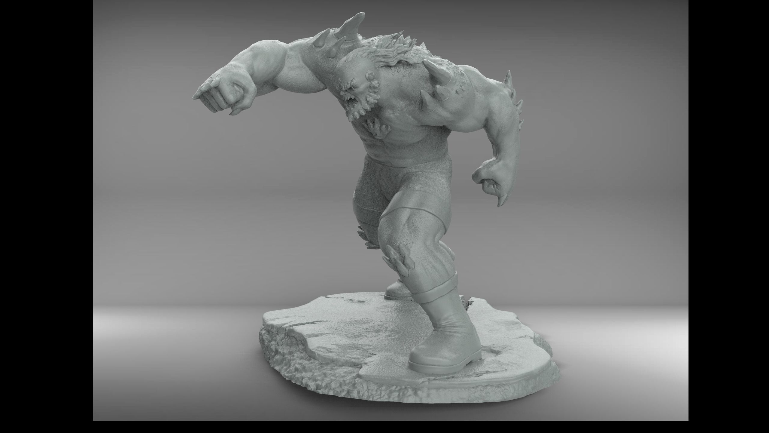 DOOMSDAY - The Death of Superman  3D PRINT MODEL  3D print model_1