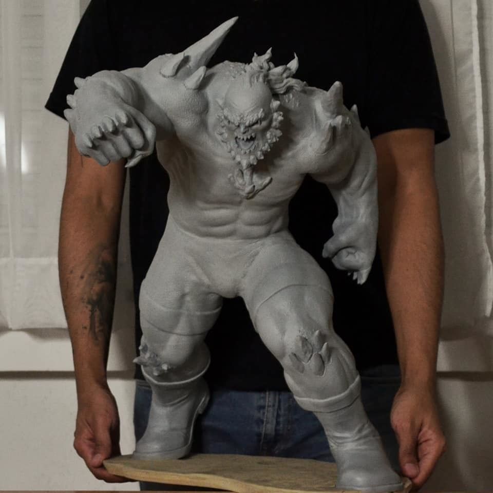 DOOMSDAY - The Death of Superman  3D PRINT MODEL  3D print model_5