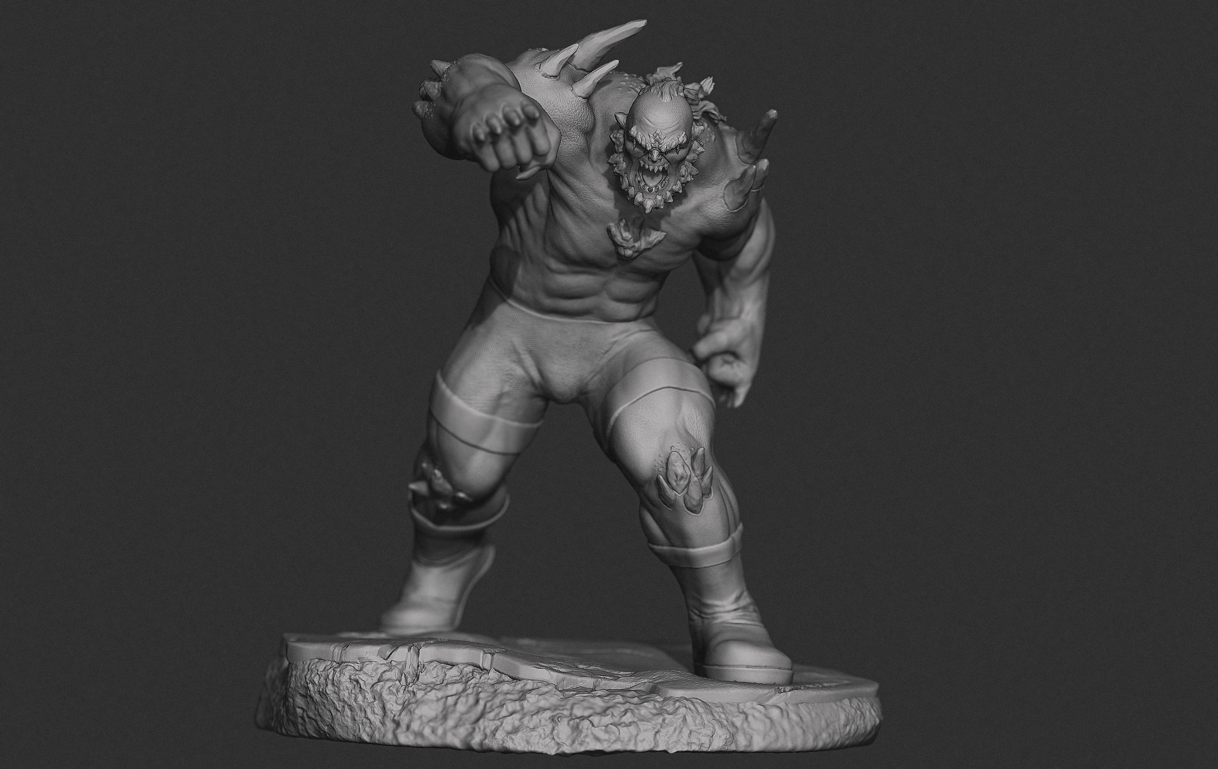 DOOMSDAY - The Death of Superman  3D PRINT MODEL  3D print model_10