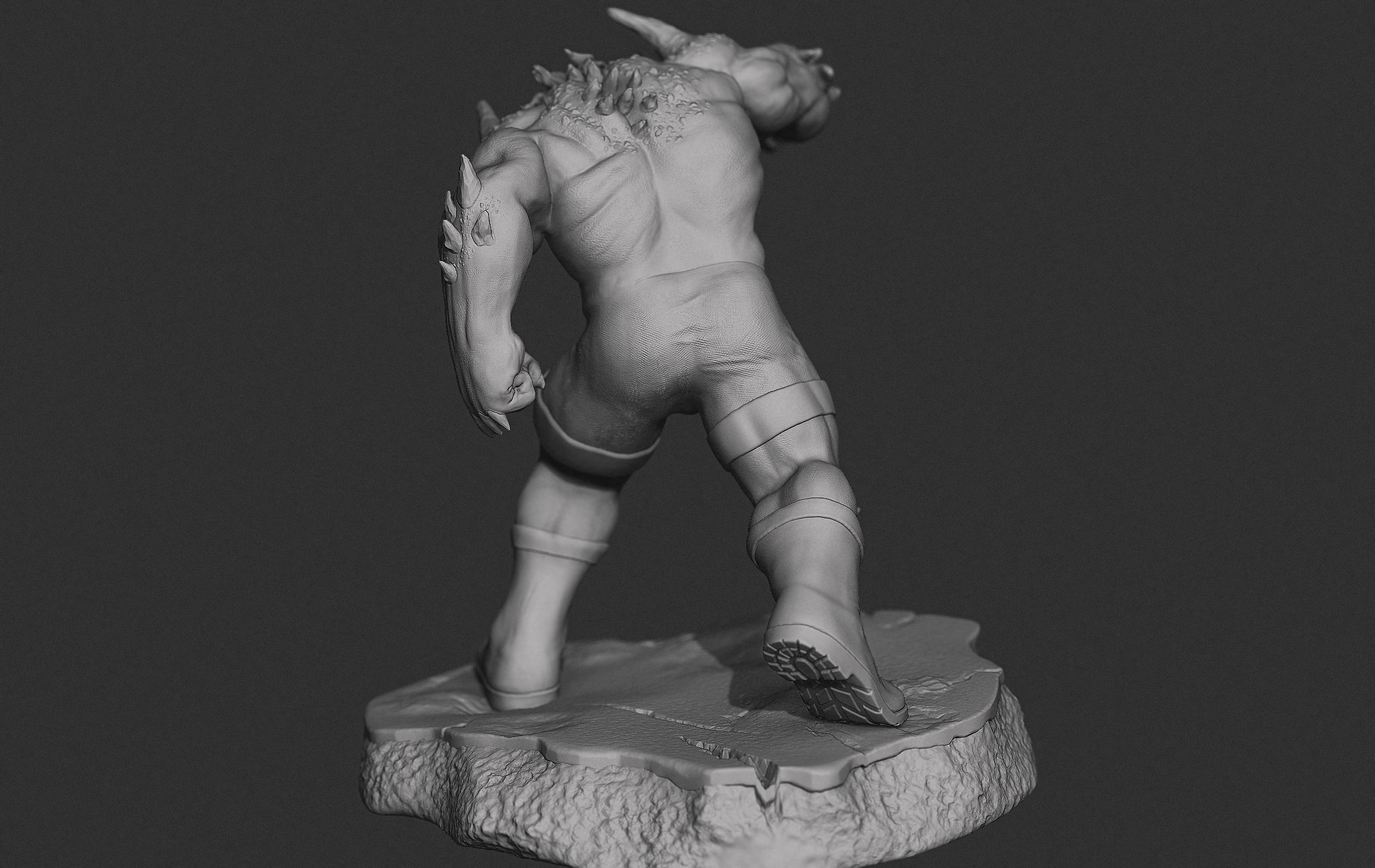 DOOMSDAY - The Death of Superman  3D PRINT MODEL  3D print model_13