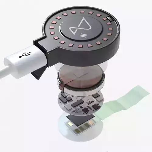 Neuralink Brain Implant with Charger