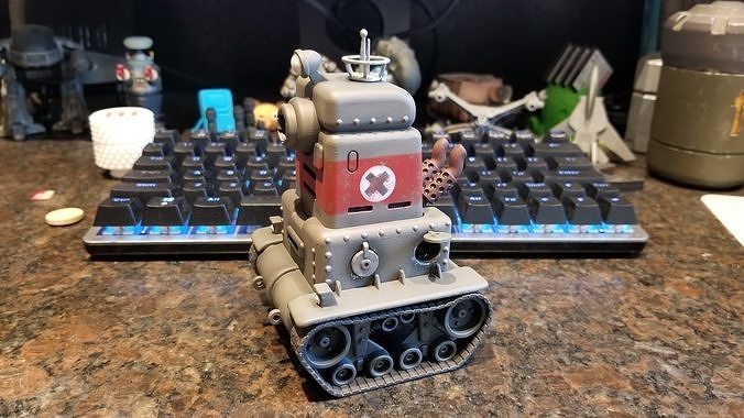 METAL SLUG - NOP-03 SARUBIA Free 3D print model