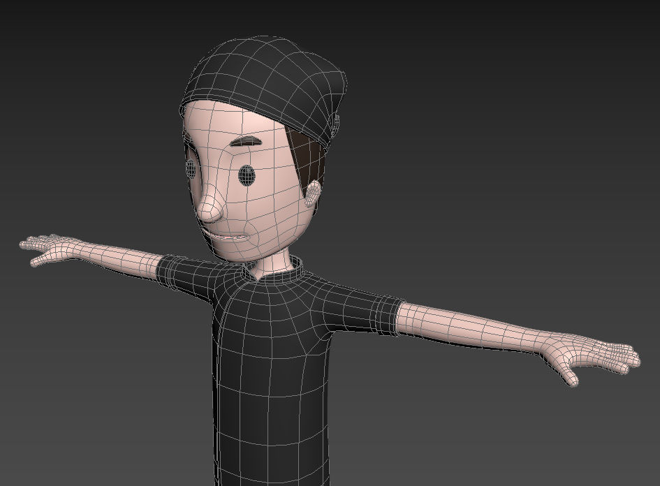 CartoonMan033 Chef 3D model_12