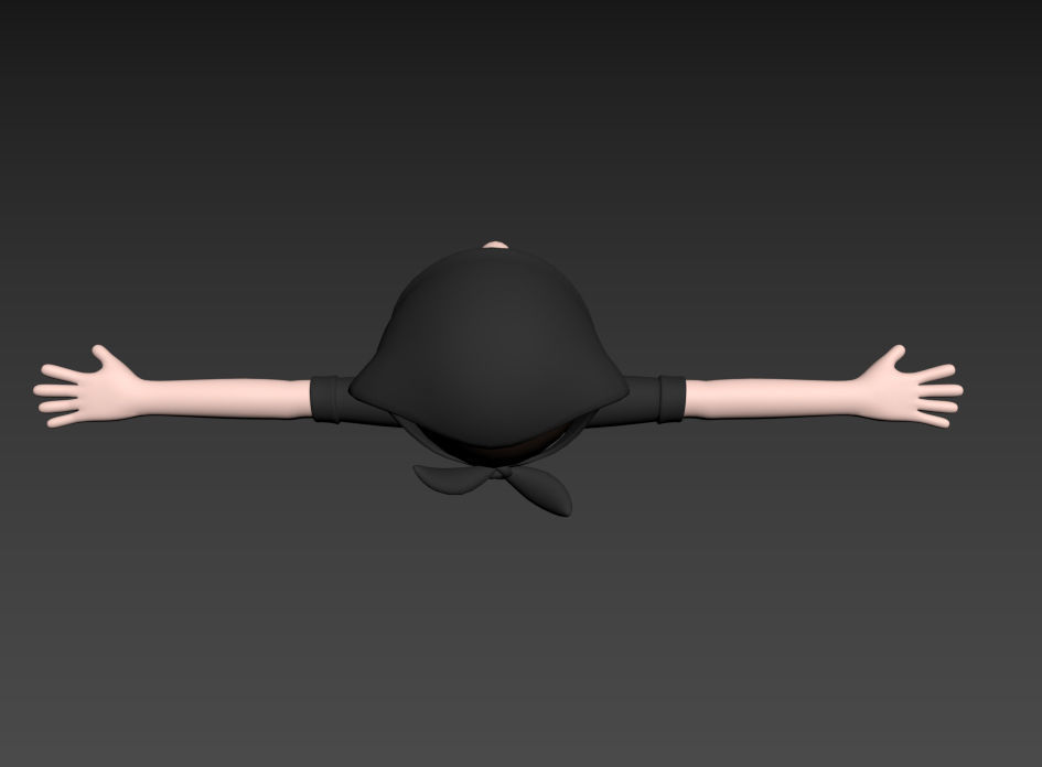 CartoonMan033 Chef 3D model_21