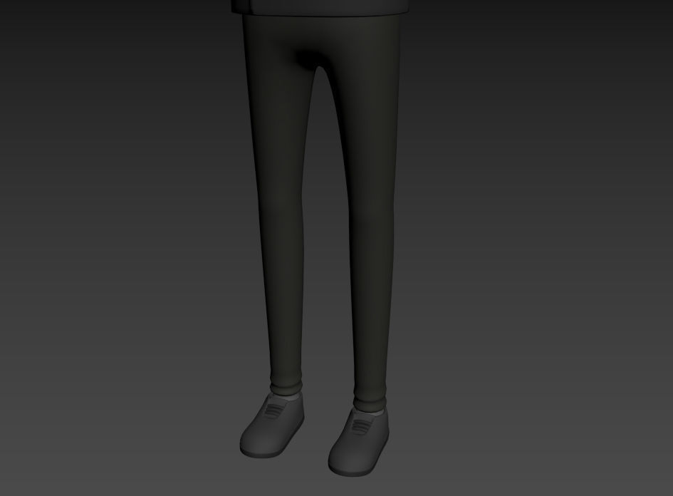 CartoonMan033 Chef 3D model_15