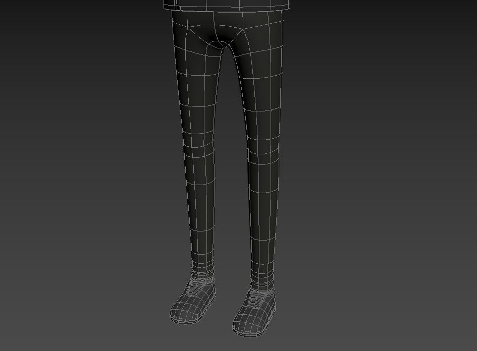 CartoonMan033 Chef 3D model_16