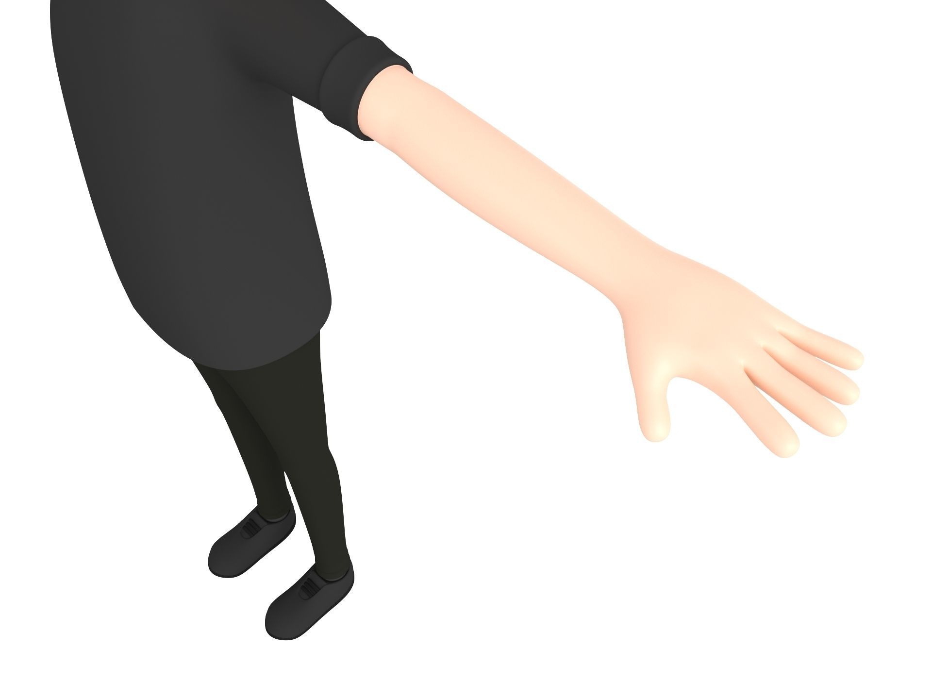 CartoonMan033 Chef 3D model_5