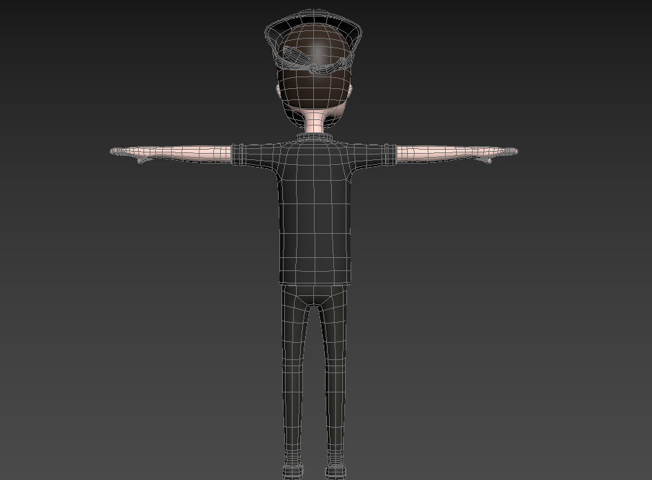 CartoonMan033 Chef 3D model_20