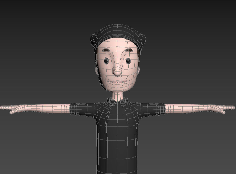 CartoonMan033 Chef 3D model_14