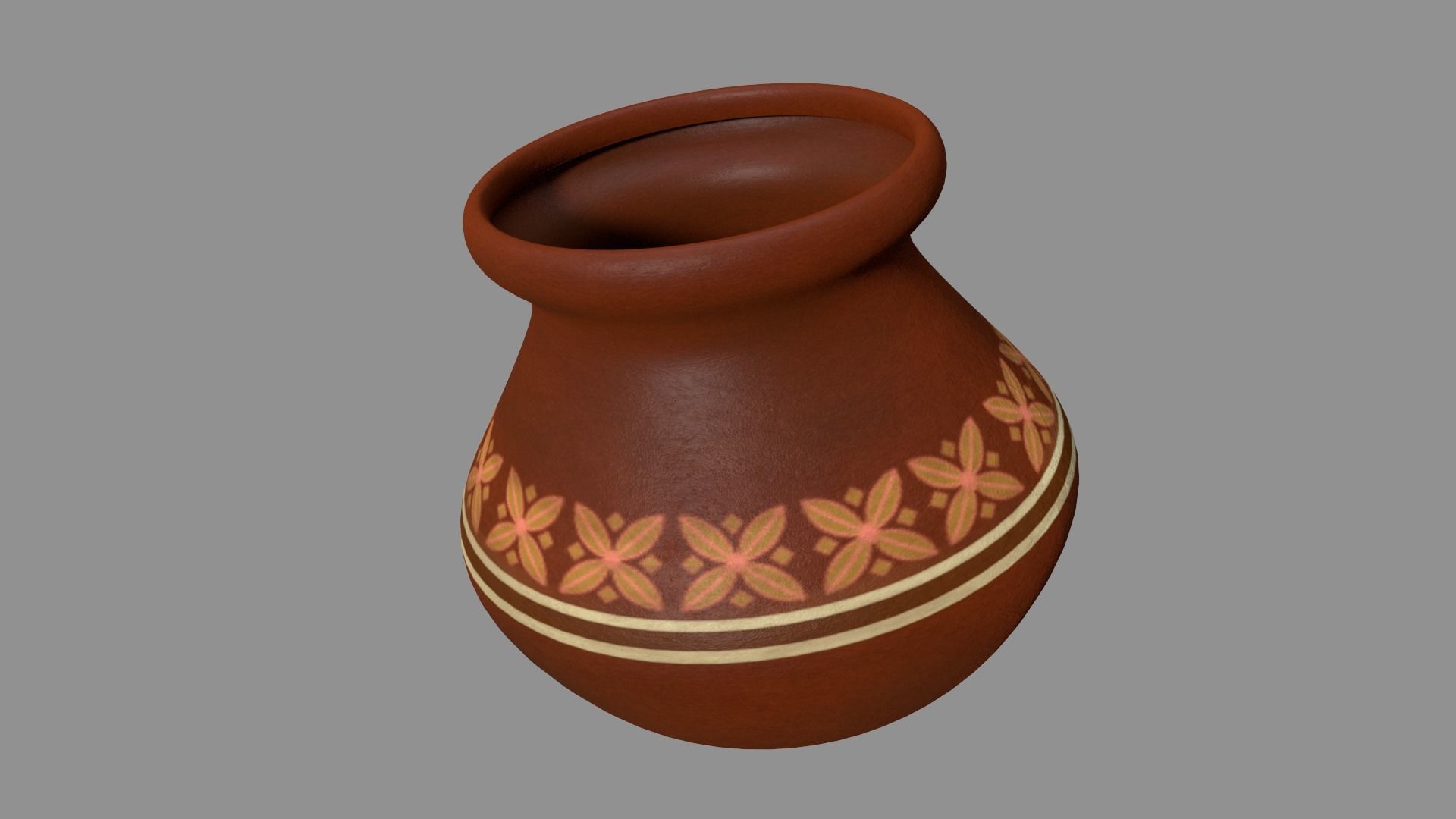 VesselC Stylized Low-poly 3D model_3