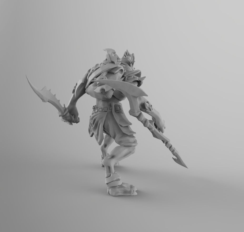 Dota 2 Bounty Hunter 3D Print Model 3D print model_2