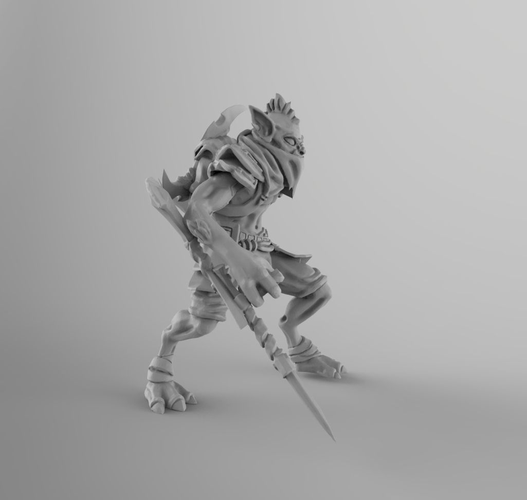 Dota 2 Bounty Hunter 3D Print Model 3D print model_1