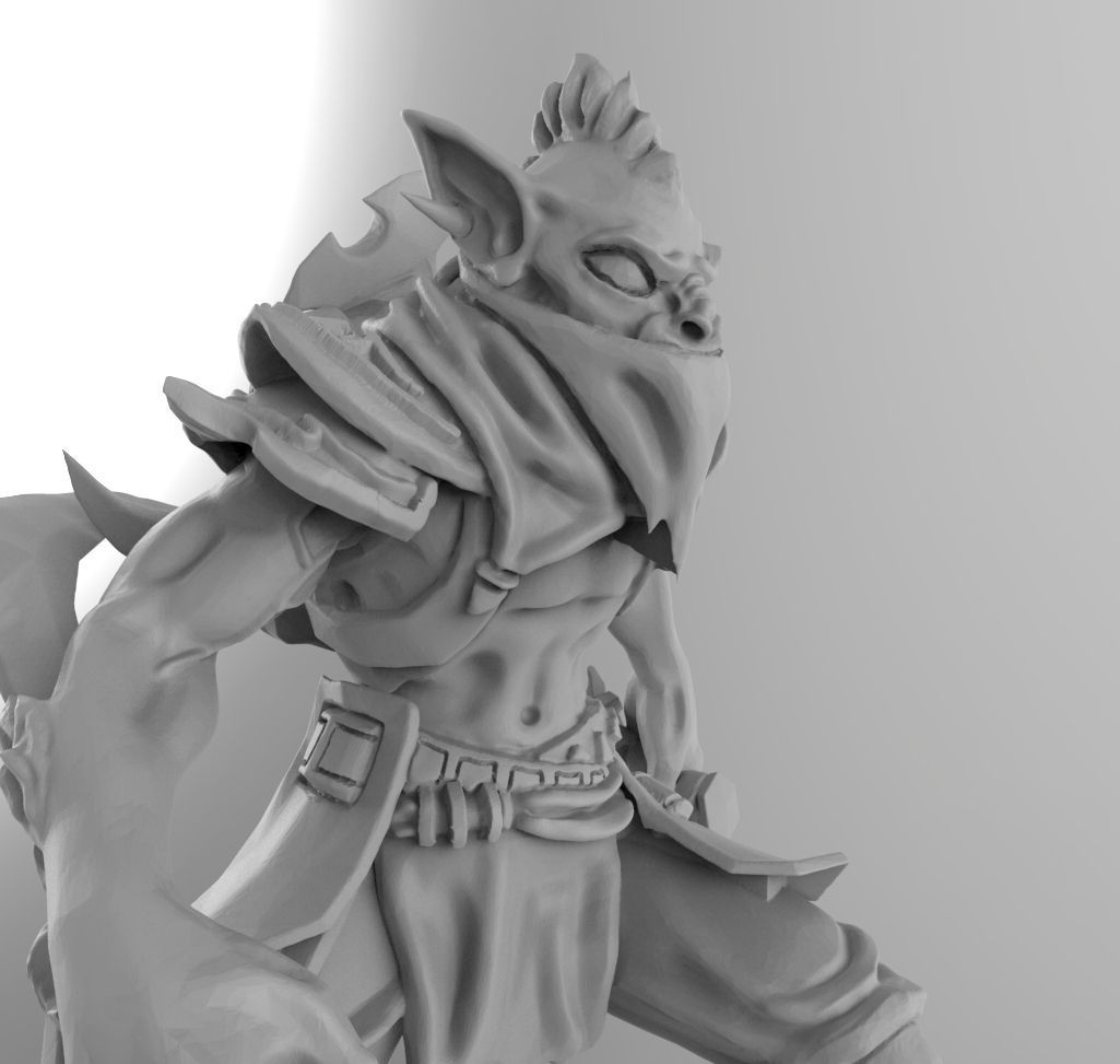 Dota 2 Bounty Hunter 3D Print Model 3D print model_5
