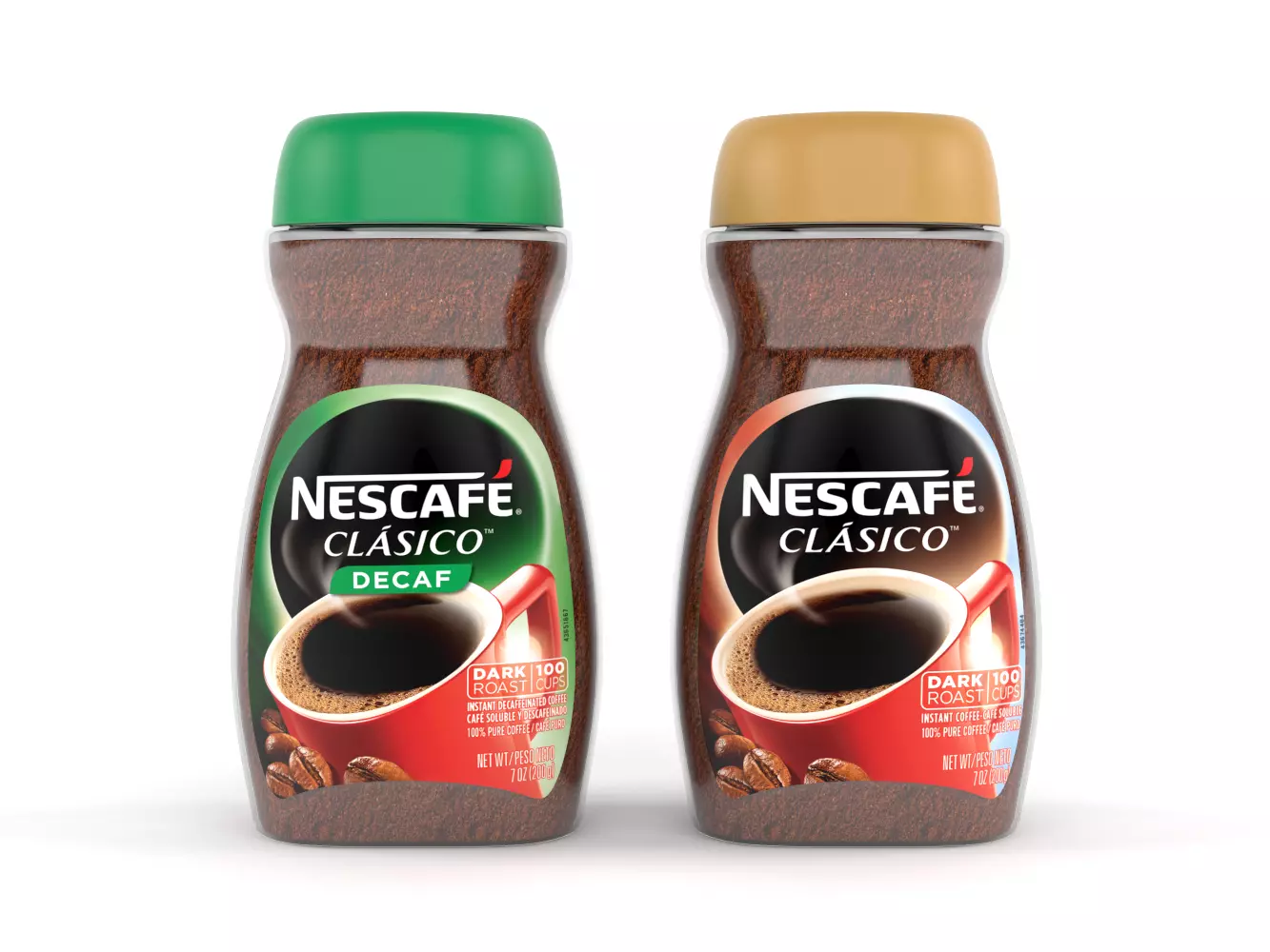 Nescafe Clasico Mild Medium Roast Instant Coffee 3D model_0