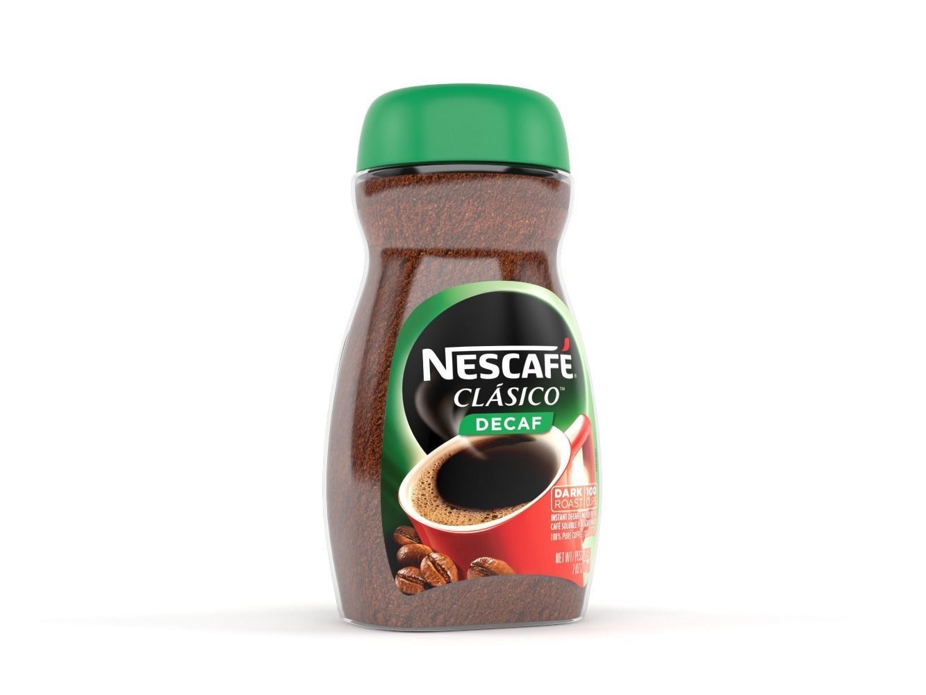 Nescafe Clasico Mild Medium Roast Instant Coffee 3D model_3