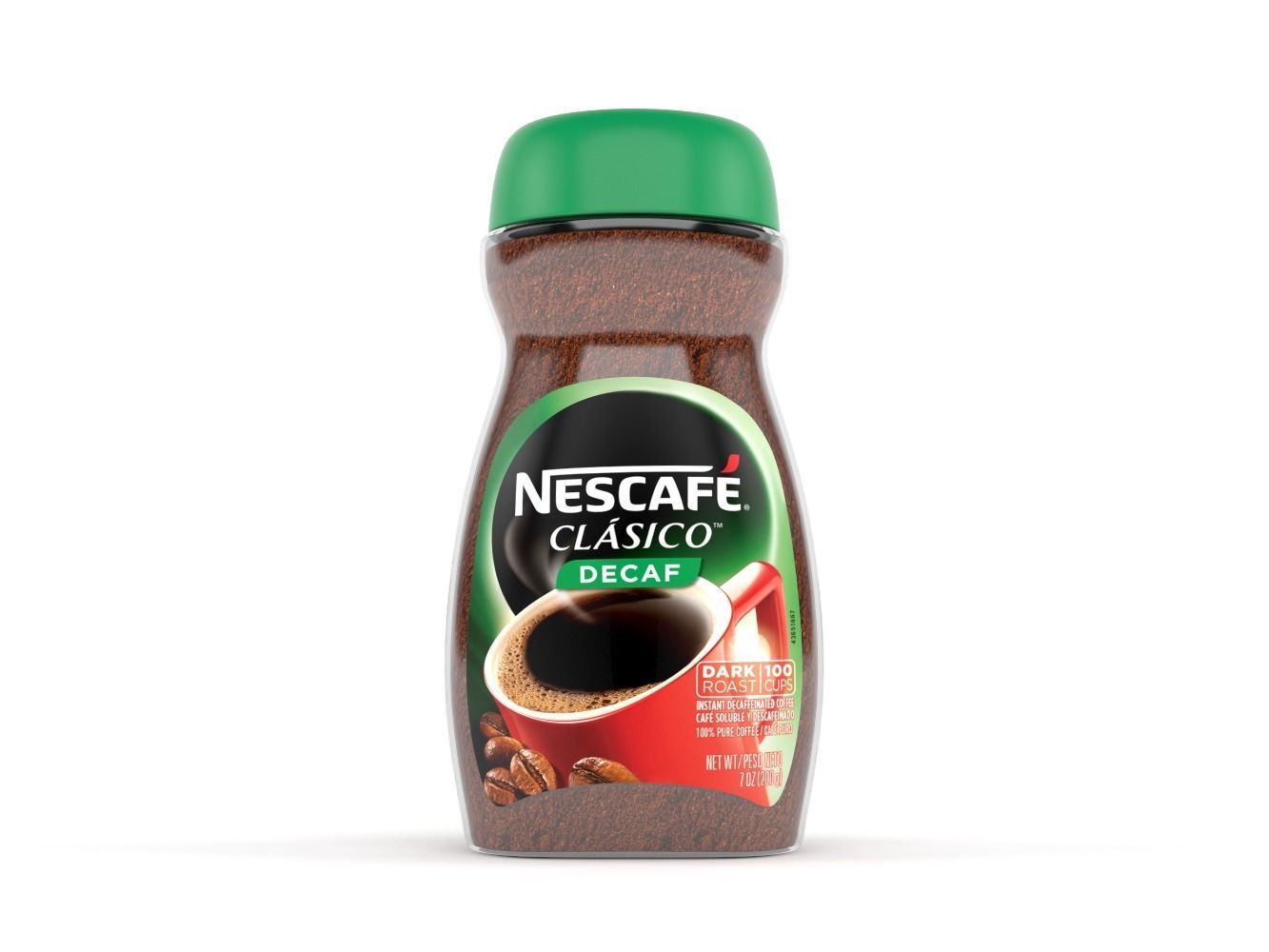 Nescafe Clasico Mild Medium Roast Instant Coffee 3D model_1