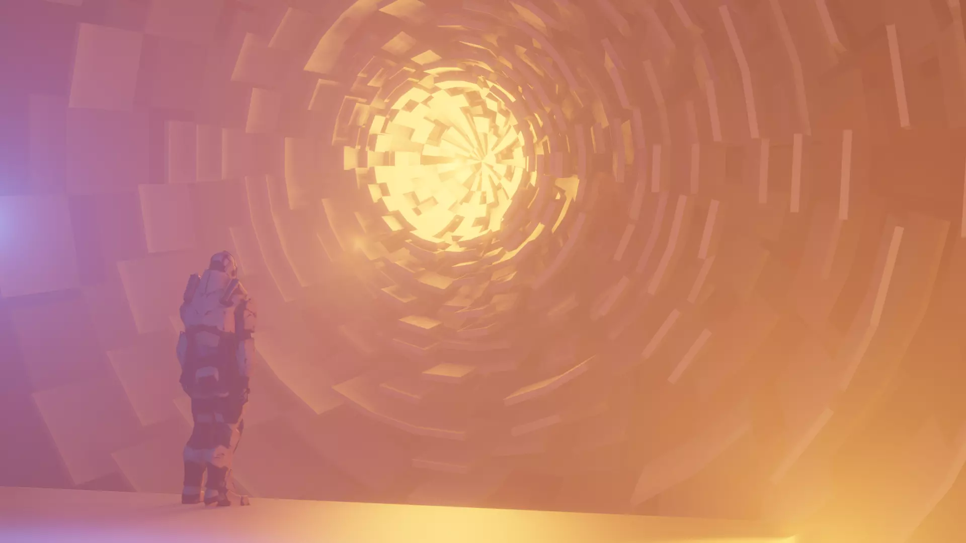 sci fi scene Low-poly 3D model_0