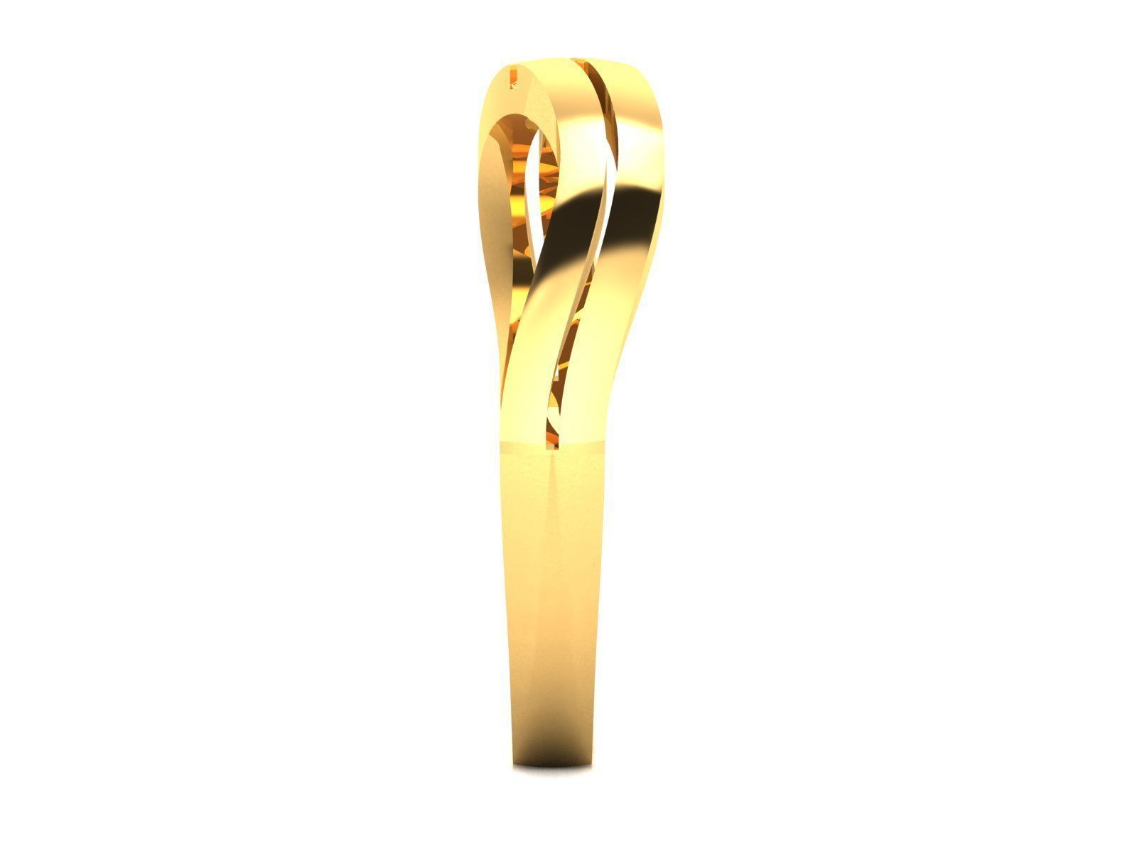 Ring-5896 gold ring 3D print model_4