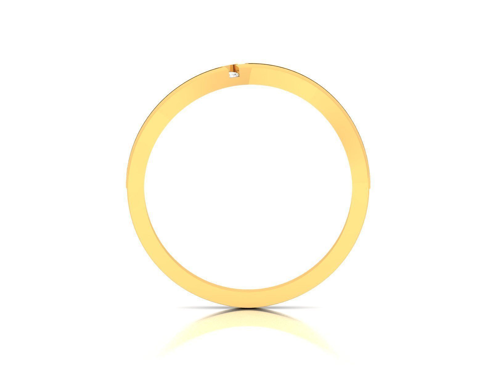 Ring-5896 gold ring 3D print model_2