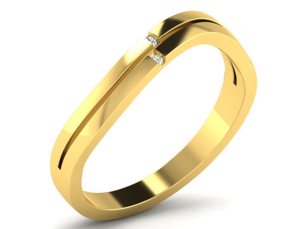 Ring-5896 gold ring 3D print model_8