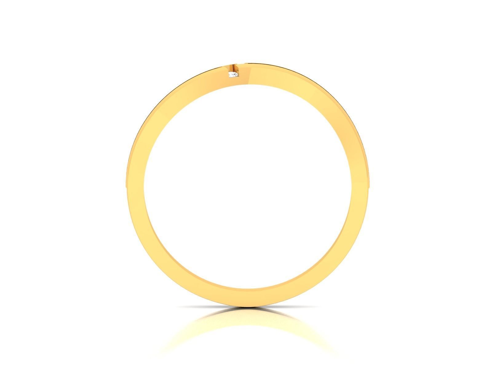 Ring-5896 gold ring 3D print model_3
