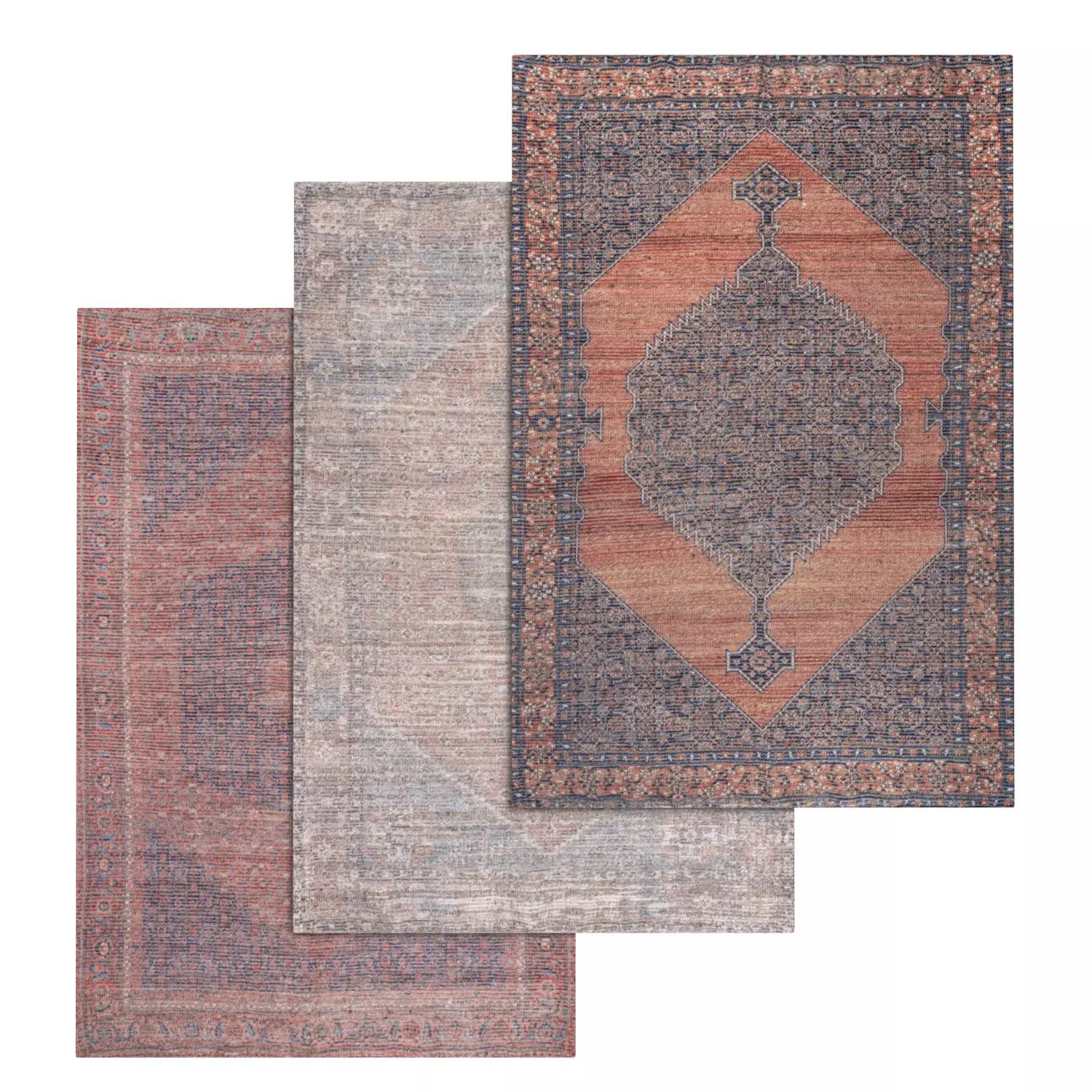 Rug Set 1324 3D model_0