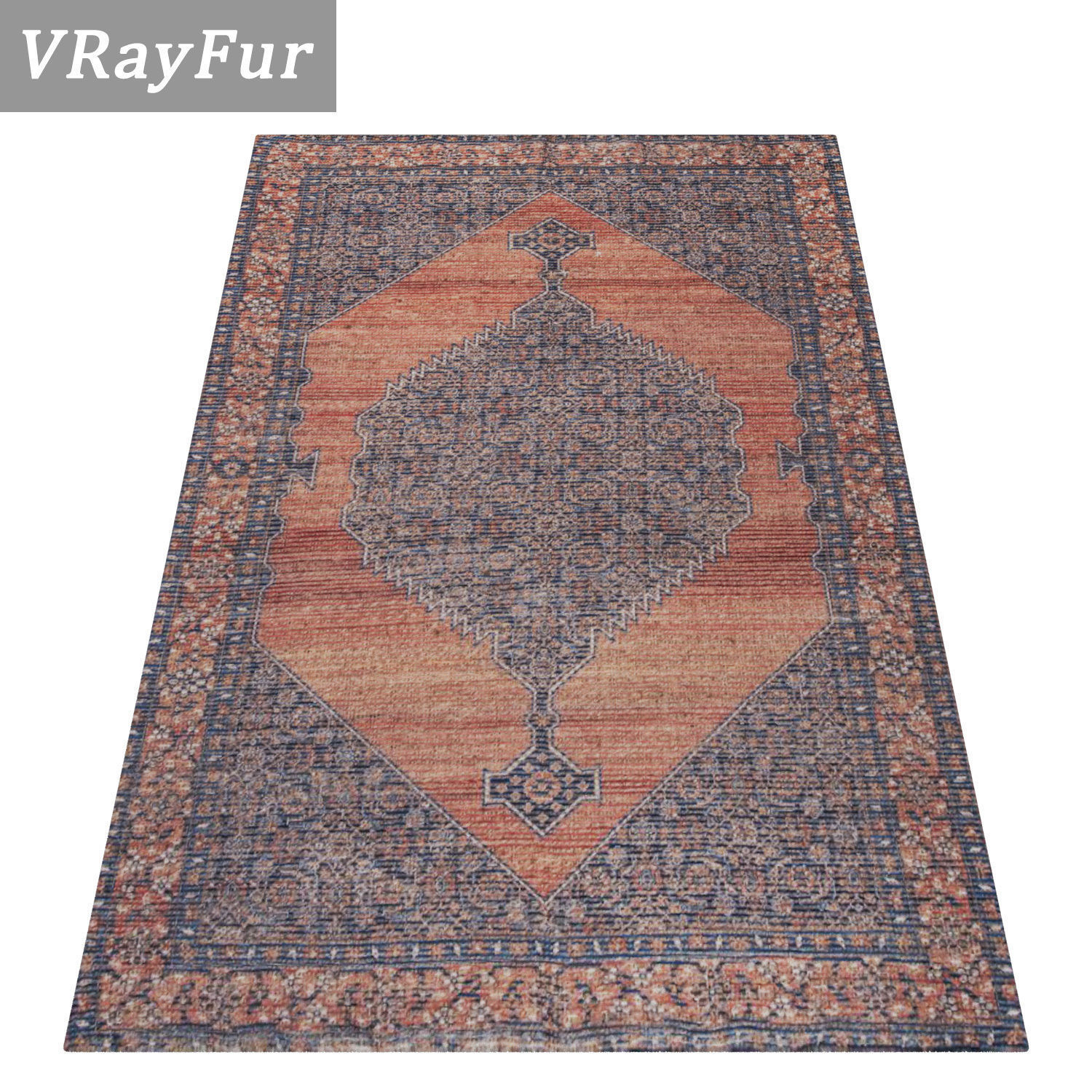 Rug Set 1324 3D model_2