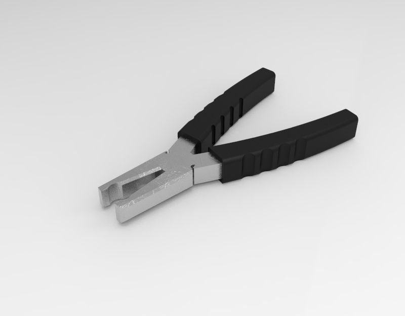 Plier Tool  Free 3D model_2