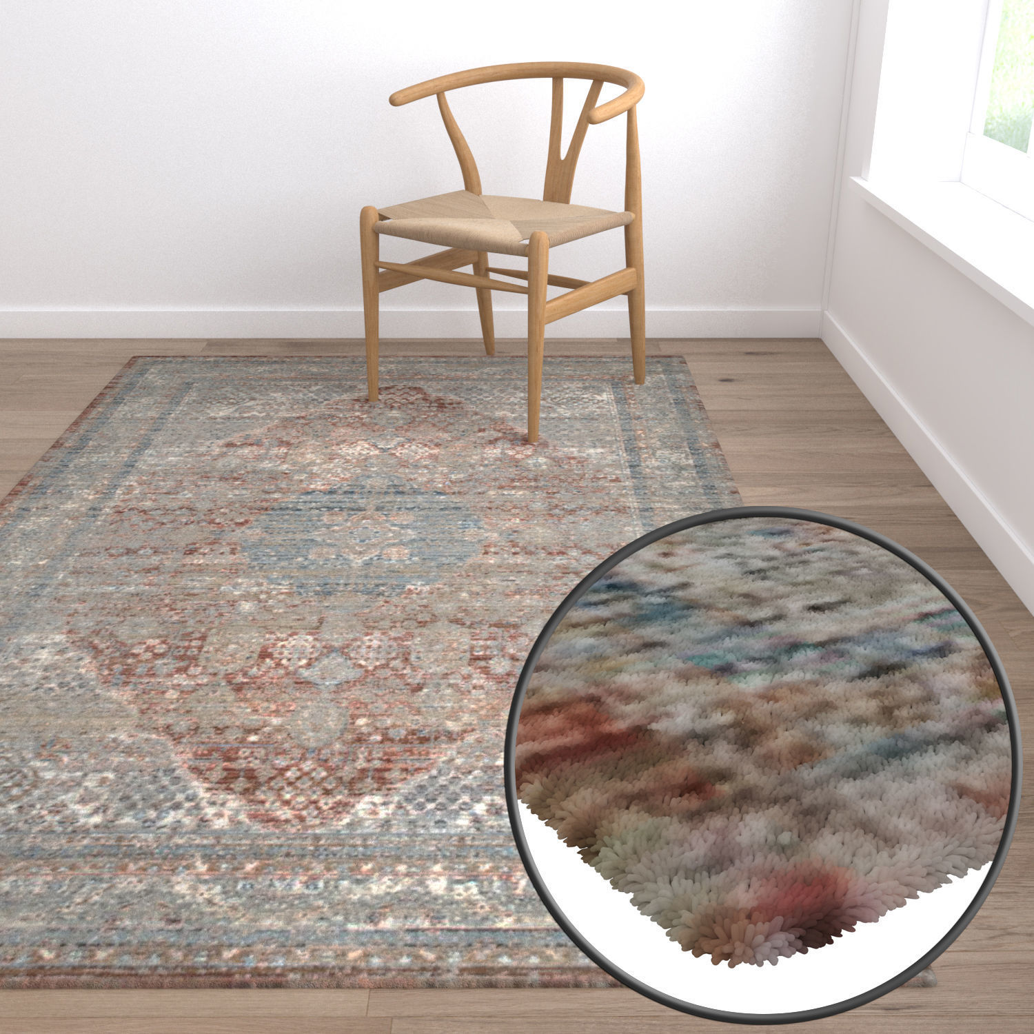 Rug Set 1329 3D model_5
