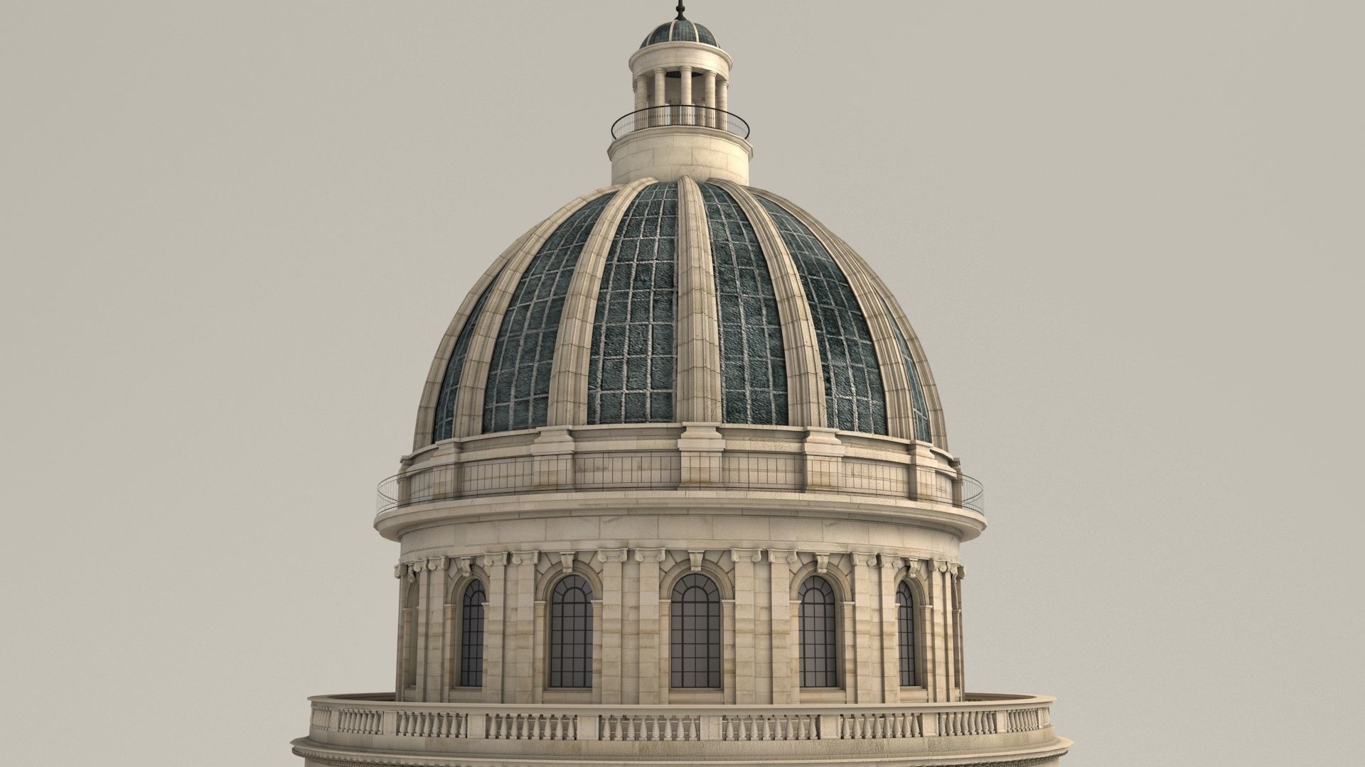 Capitol Havana Cuba 3d Model Low-poly 3D model_7