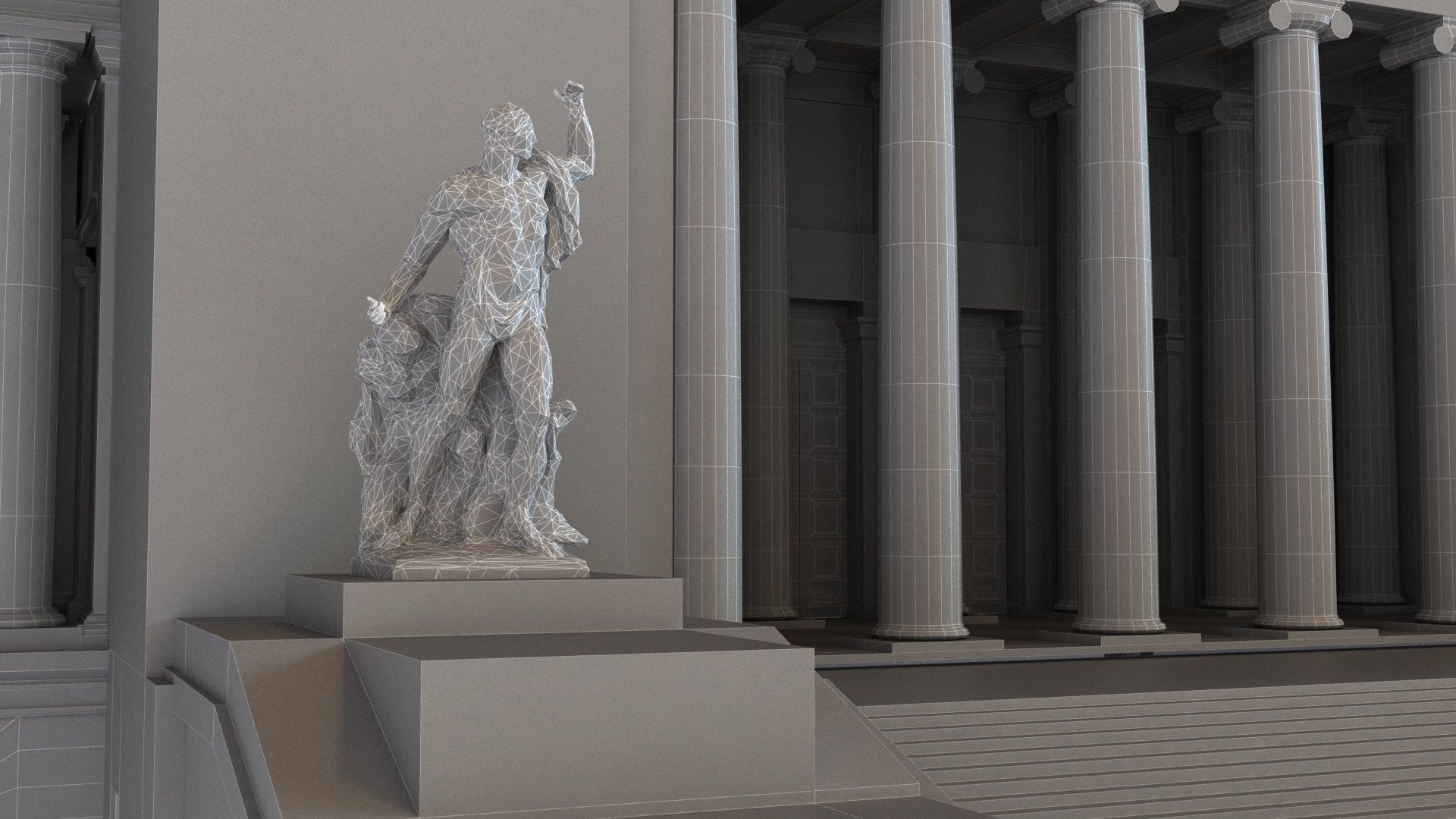 Capitol Havana Cuba 3d Model Low-poly 3D model_15