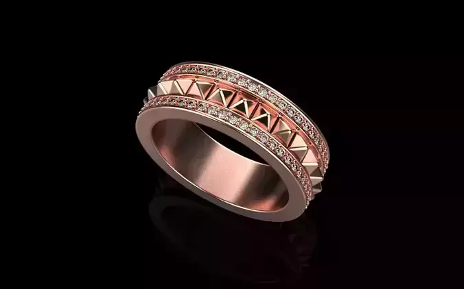 Wedding ring pyramid 2