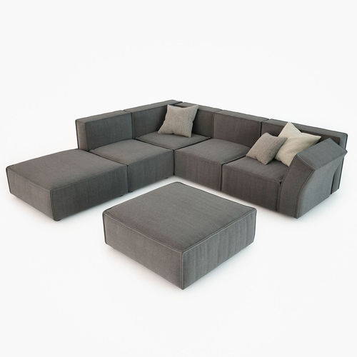 Calia Italia Richard Corner Sofa 3D model