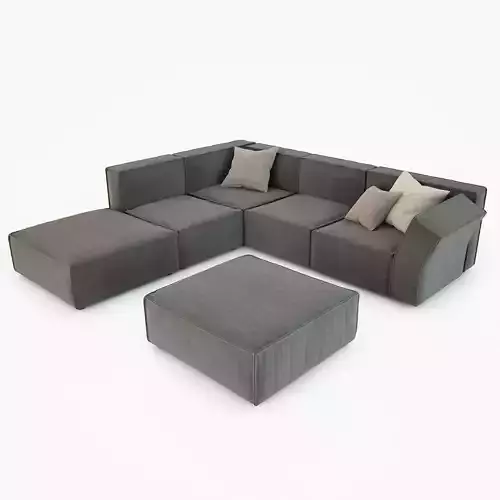 Calia Italia Richard Corner Sofa 3D model