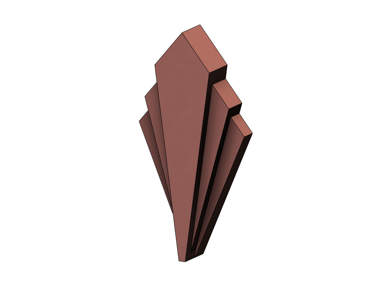 New York style Onlay 3D print model_5