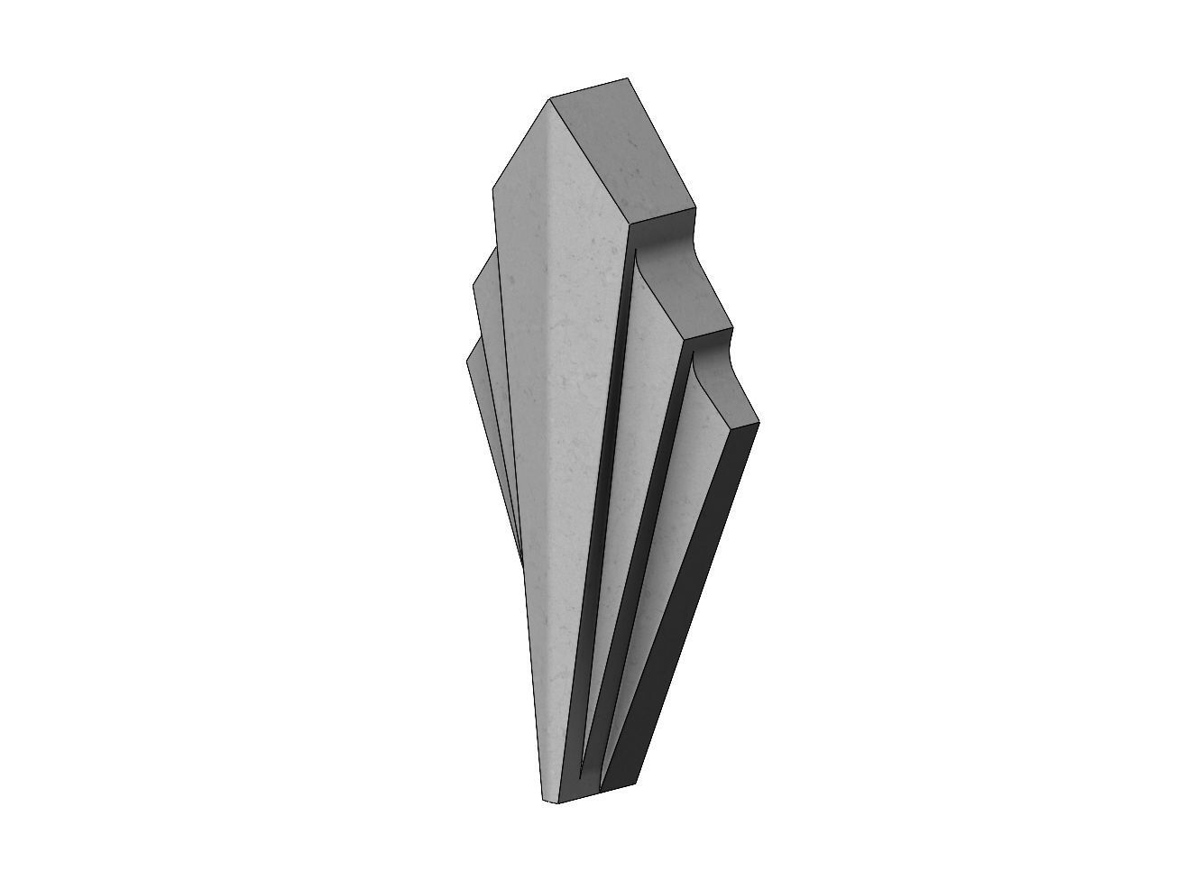 New York style Onlay 3D print model_15