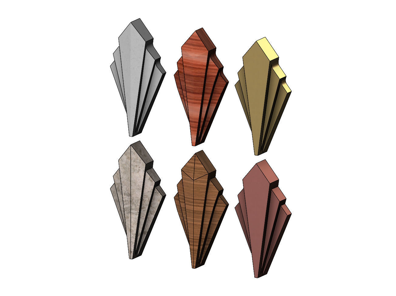 New York style Onlay 3D print model_1