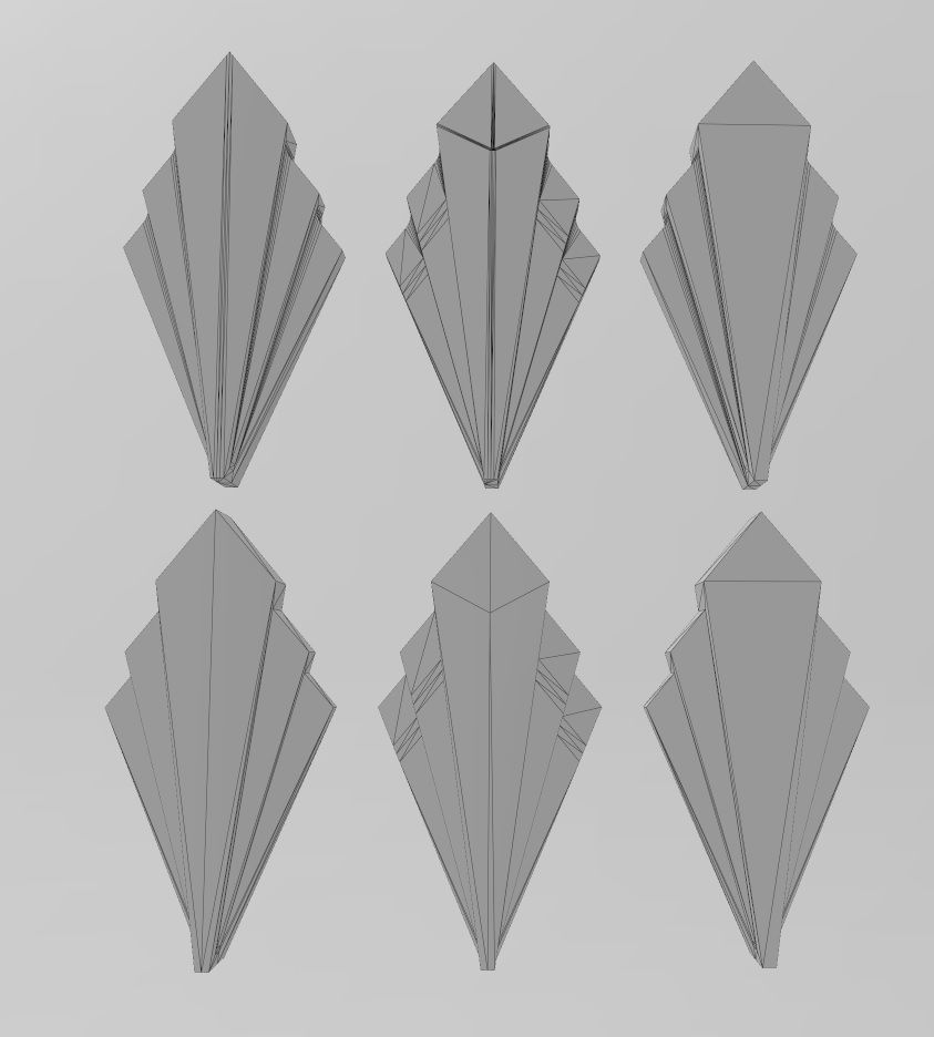 New York style Onlay 3D print model_16