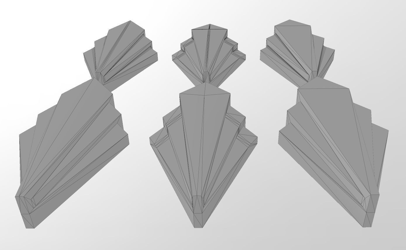 New York style Onlay 3D print model_19