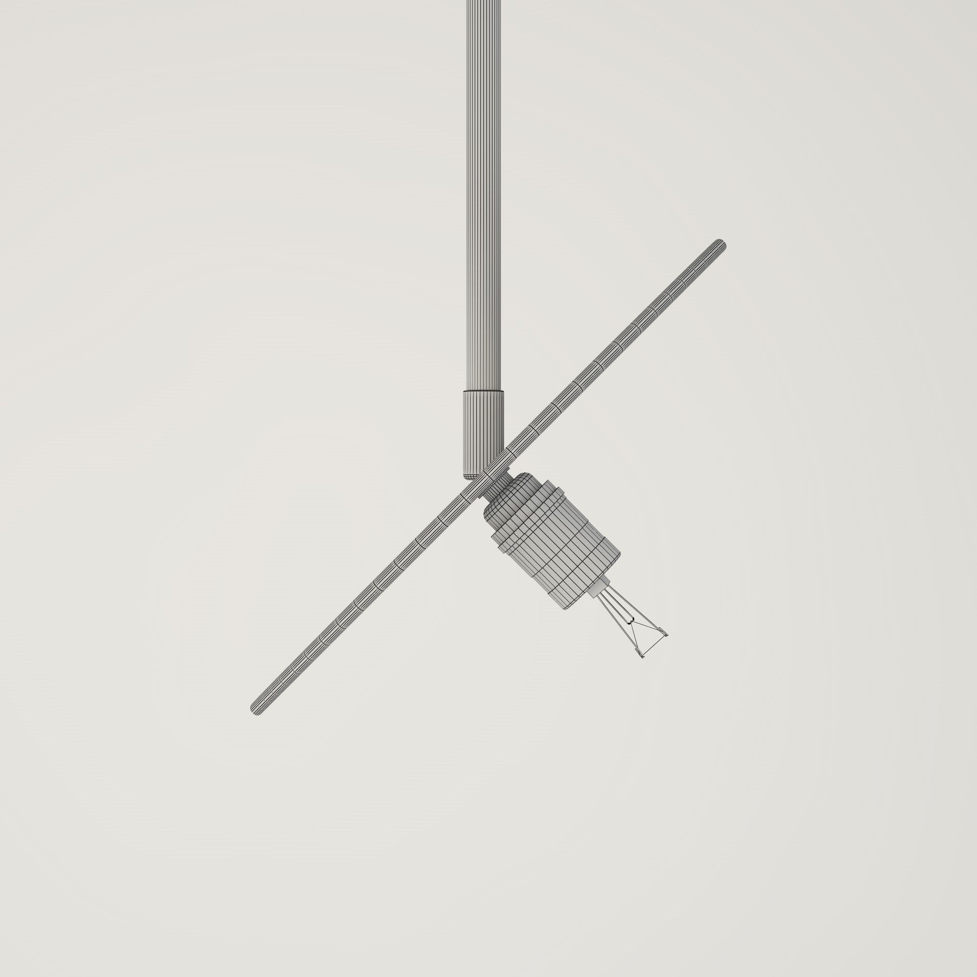 Brass Pendant 3D model_6