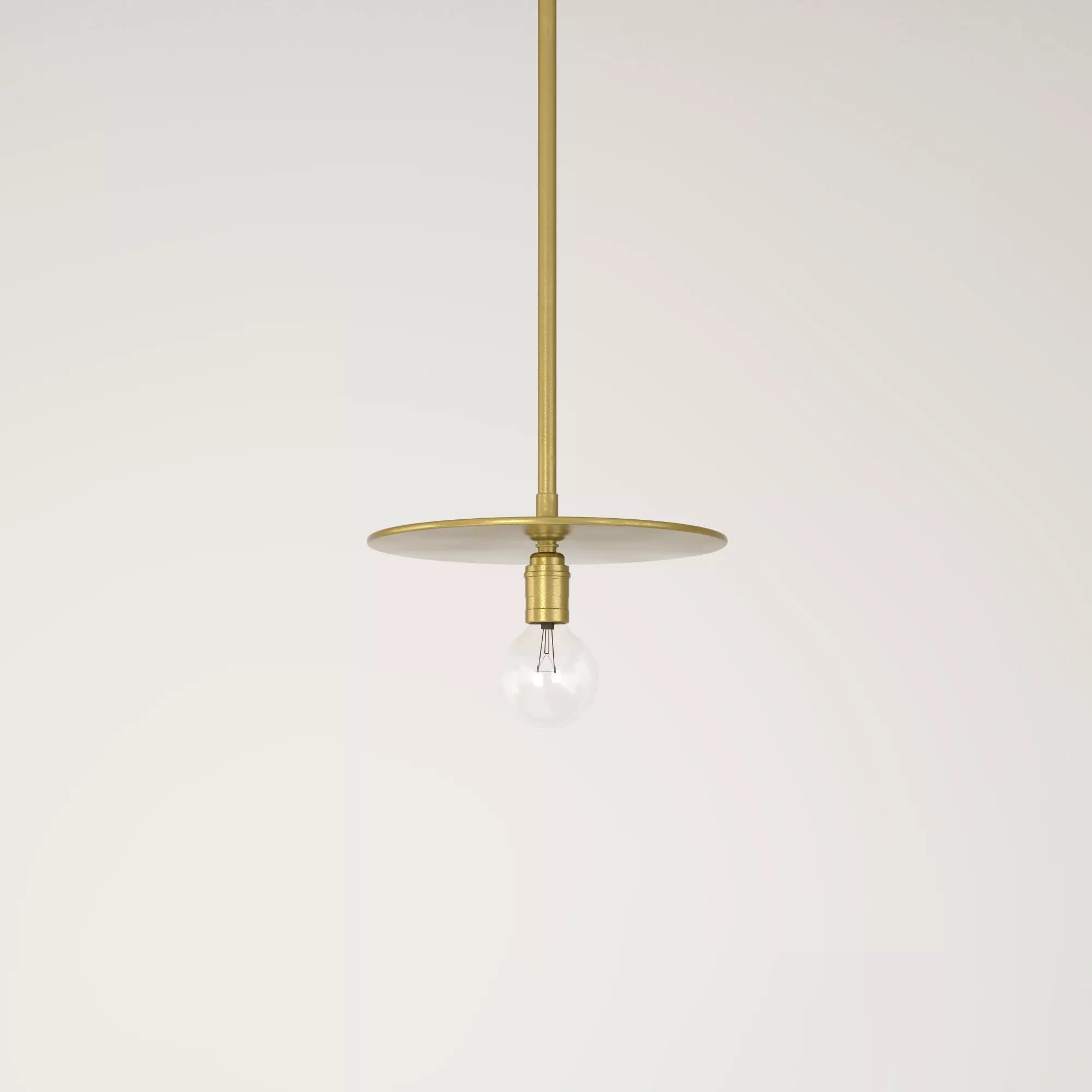Brass Pendant 3D model_0
