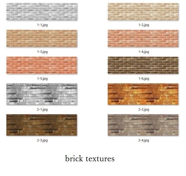 House model for background 03 Low-poly 3D model_10