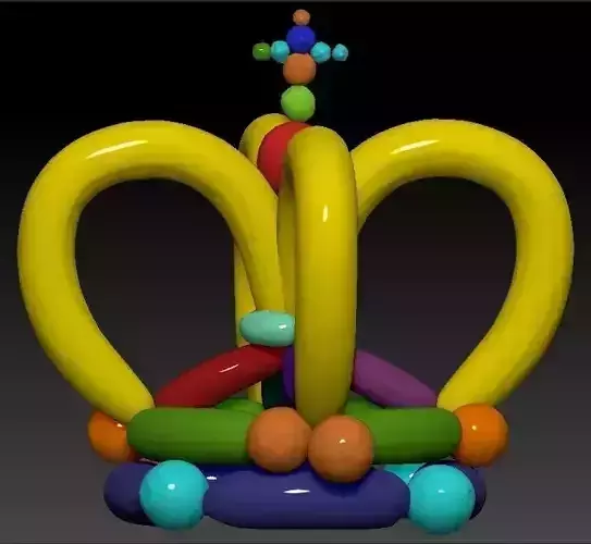 KING CROWN balloon