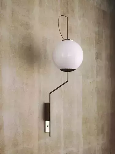 Brass Wall Lamp