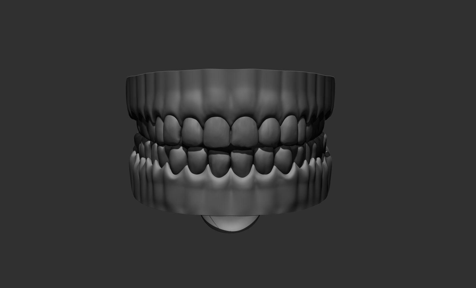Teeth Sculpt  Free 3D model_17