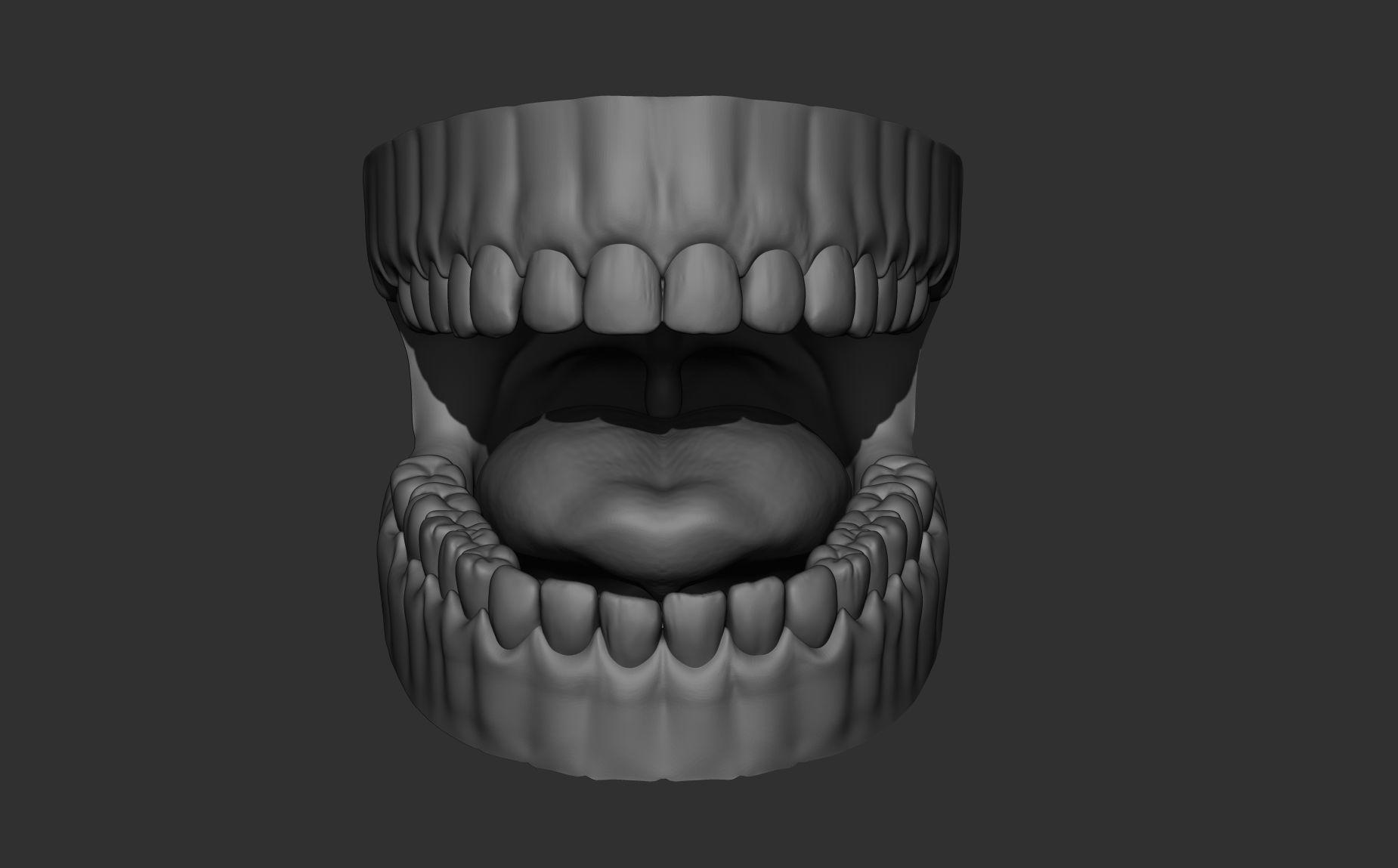 Teeth Sculpt  Free 3D model_16