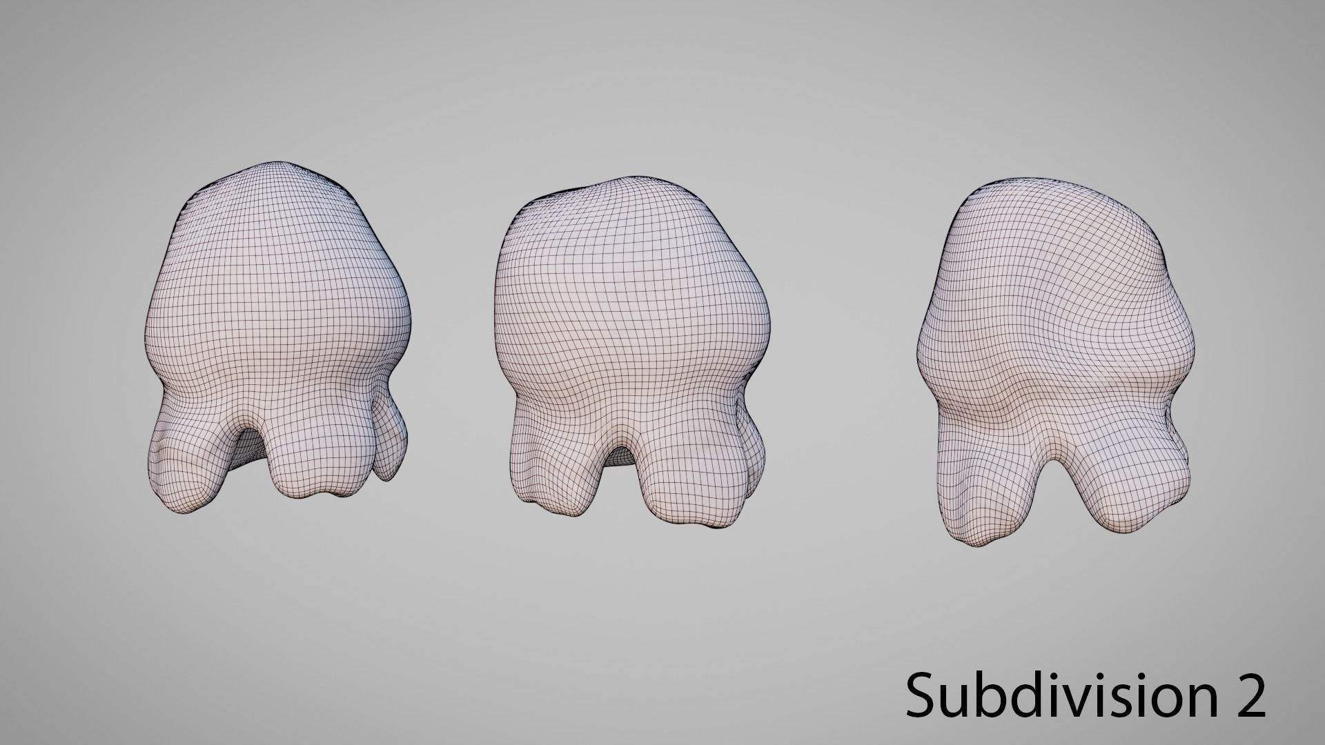 Popcorn Box Cartoon 3D model_10