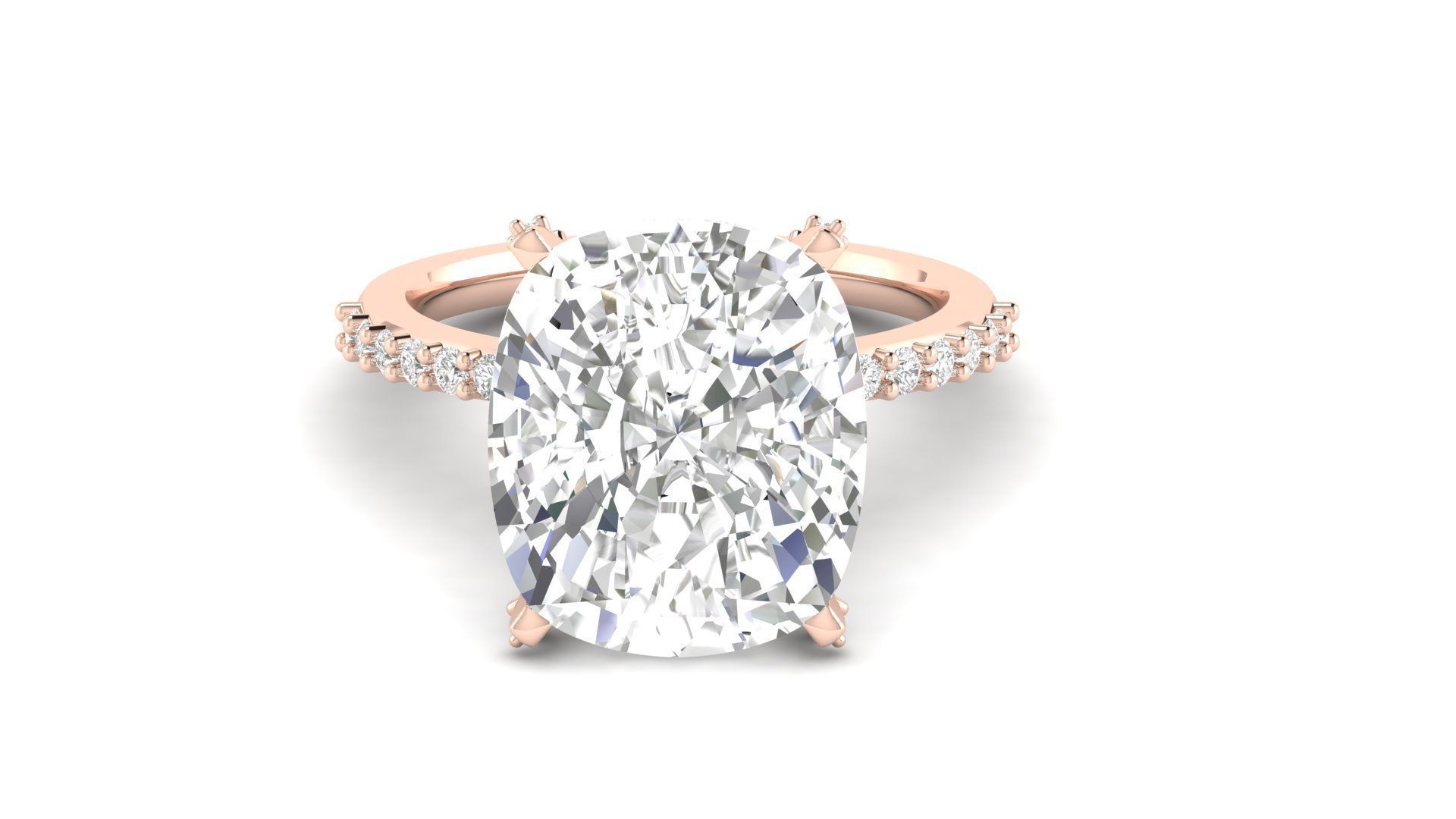 Engagement Ring 001 3D print model_7