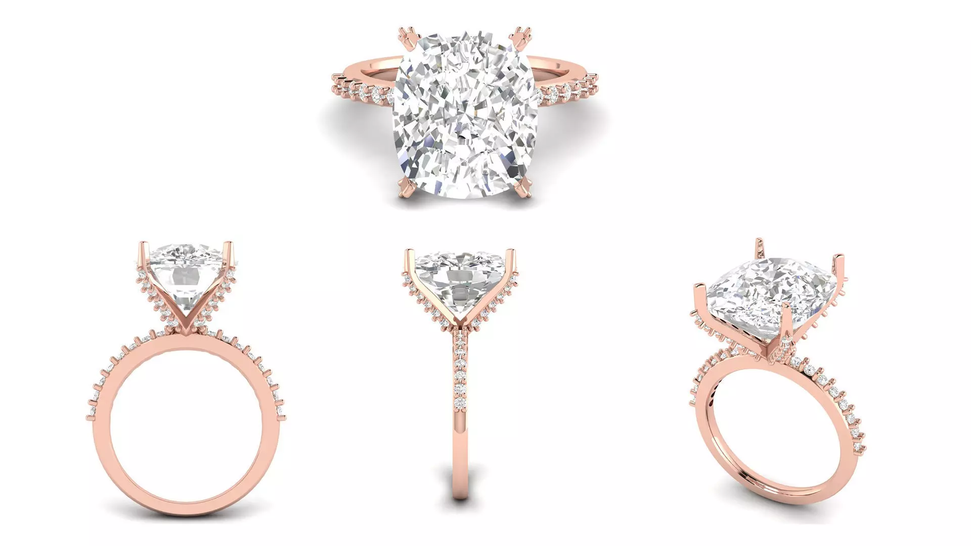 Engagement Ring 001 3D print model_0